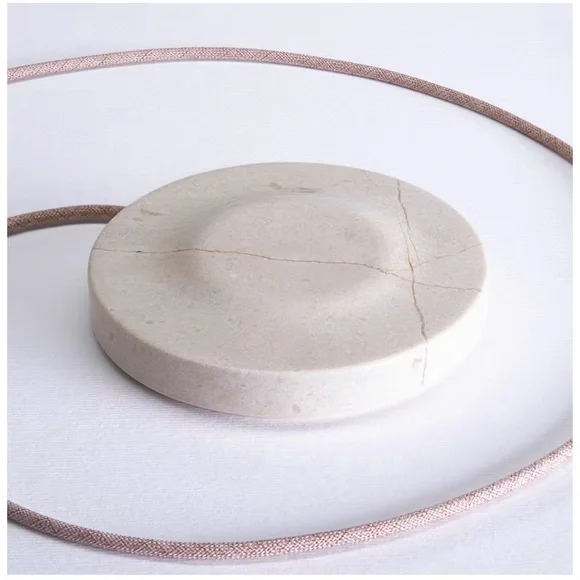 EinovaStone – Marble Wireless Charging Pad Designed in Italy-Cream Marble